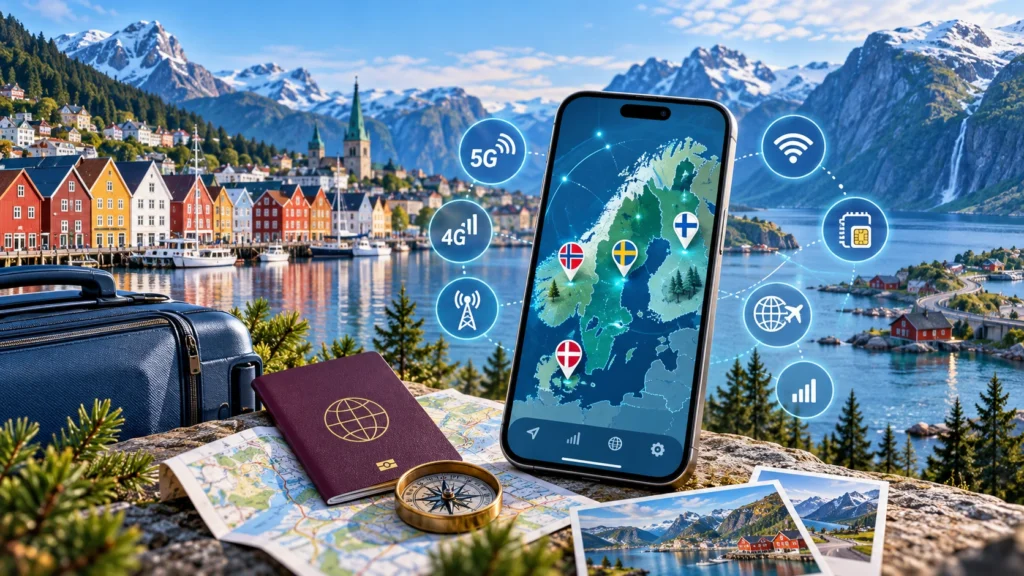 Скандинавия и страны Северной Европы — покрытие, 5G и SIM-карты
